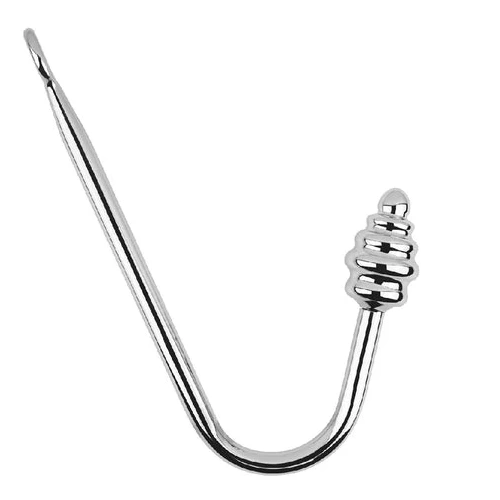 8826 Anal Hook GreatBenefit Set Ribbed Screw-in 0619